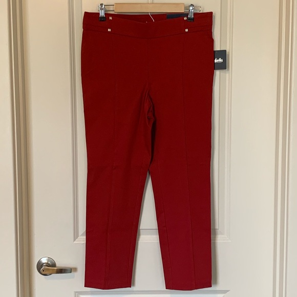 Dress Pants Ankle Orange Brand New - Picture 1 of 3